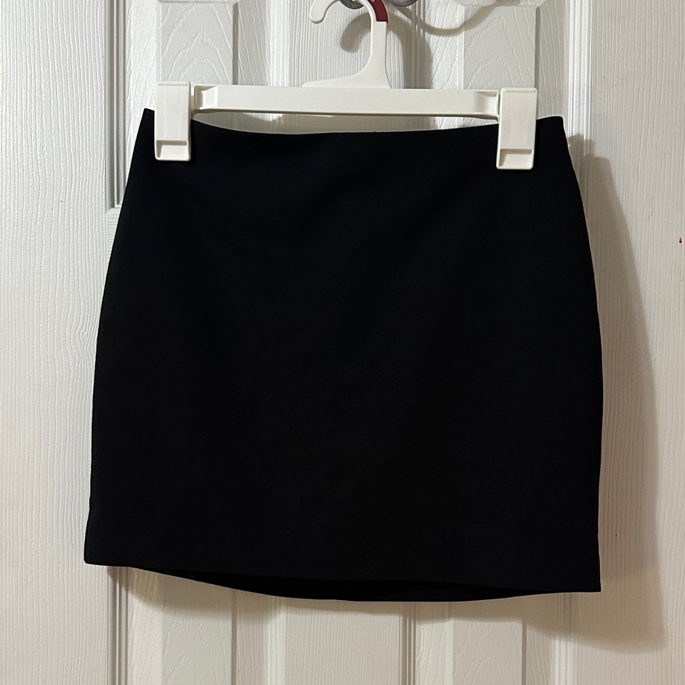 Express Black Mini Skirt